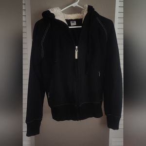 Alo Black Hoodie Sz Small